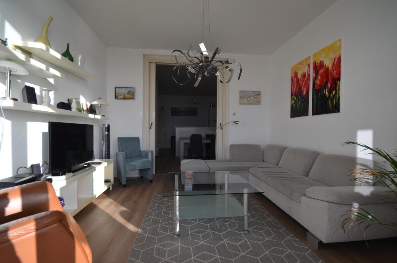 Fraai Appartement Direct Aan Zee Op Toplocatie. 블리싱겐 외부 사진